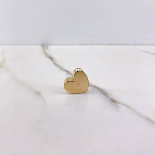 Pendant Heart 2.25gr / 1.3cm / Smooth Yellow Gold $