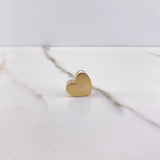 Pendant Heart 2.25gr / 1.3cm / Smooth Yellow Gold $