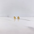 Stud Earrings Bambi 0.7gr / Circon Green Yellow Gold $