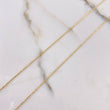 Military Chain 2.25gr / 50cm / 0.7mm Diamond Cut Yellow Gold +3 $