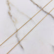 Military Chain 2.35gr / 50cm / 0.7mm Diamond Cut Yellow Gold +3 $