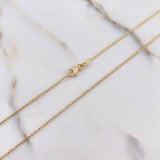 Military Chain 2.35gr / 50cm / 0.7mm Diamond Cut Yellow Gold +3 $