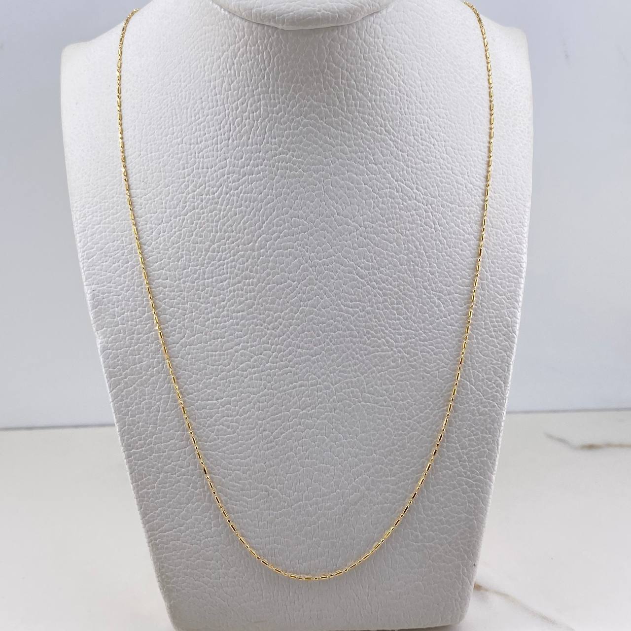 Morse Chain 1.4gr / 45cm / 1mm Yellow Gold +3 $