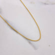 Cadena Mini Cubana 2.4gr / 45cm / 2mm Oro Amarillo +1 &