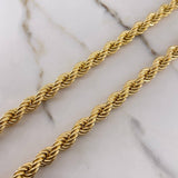 Rope Chain 41.4gr / 65cm / 8mm Yellow Gold +3