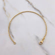 Bracelet Bracelet 3.3gr / 18.4cm / 2mm Beads Diamond Cut Yellow Gold +3 $