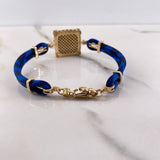 Pulso Brujula 14.4gr / 19cm / Circones Celestes Oro Amarillo &