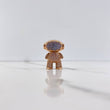 Dije Astronauta 9.65gr / 2.7cm / Circones Azules Blancos Oro Rosa &