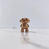Dije Astronauta 9.65gr / 2.7cm / Circones Azules Blancos Oro Rosa &