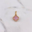 Dije Trebol 2.7gr / 2.5cm / Nacar Rosa Oro Amarillo $