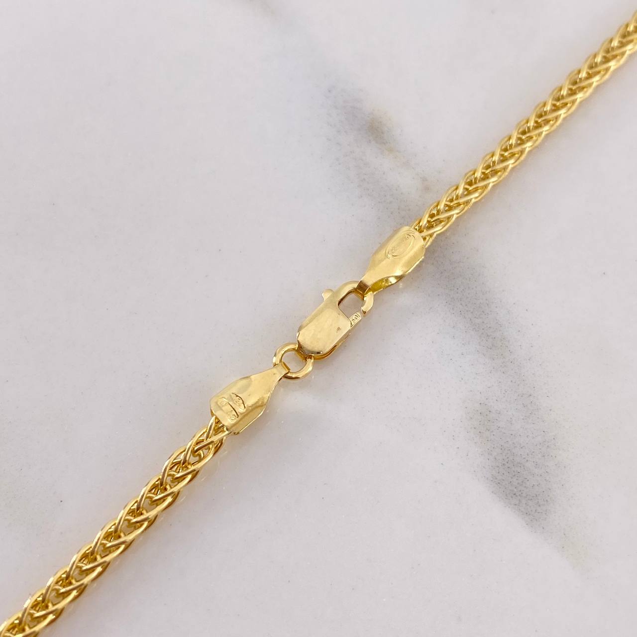 Cadena Franco 5.35gr / 45cm / 3mm Oro Amarillo +4 $