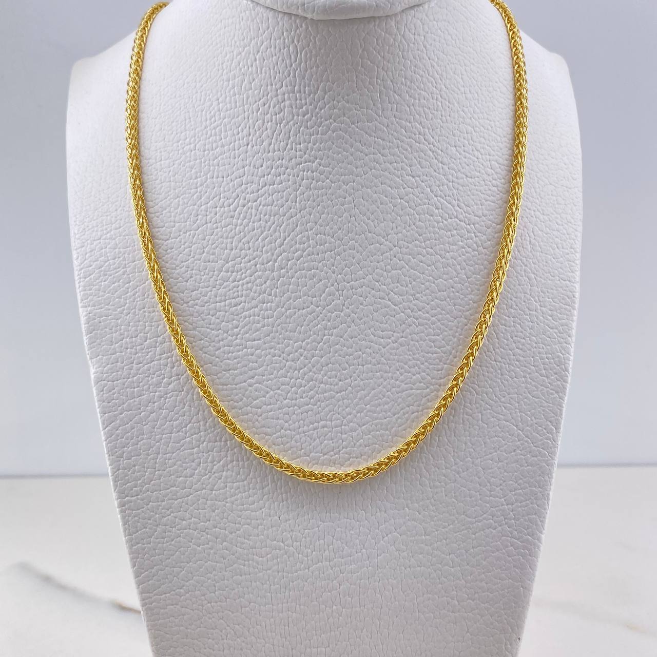Cadena Franco 5.35gr / 45cm / 3mm Oro Amarillo +4 $