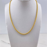 Cadena Franco 5.35gr / 45cm / 3mm Oro Amarillo +4 $