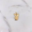 Pendant Rabbit 1.45gr / 2cm / Smooth 18K Yellow Gold $