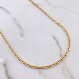 Paperclip Chain 18.5gr / 60cm / 2.6mm 18K Yellow Gold $