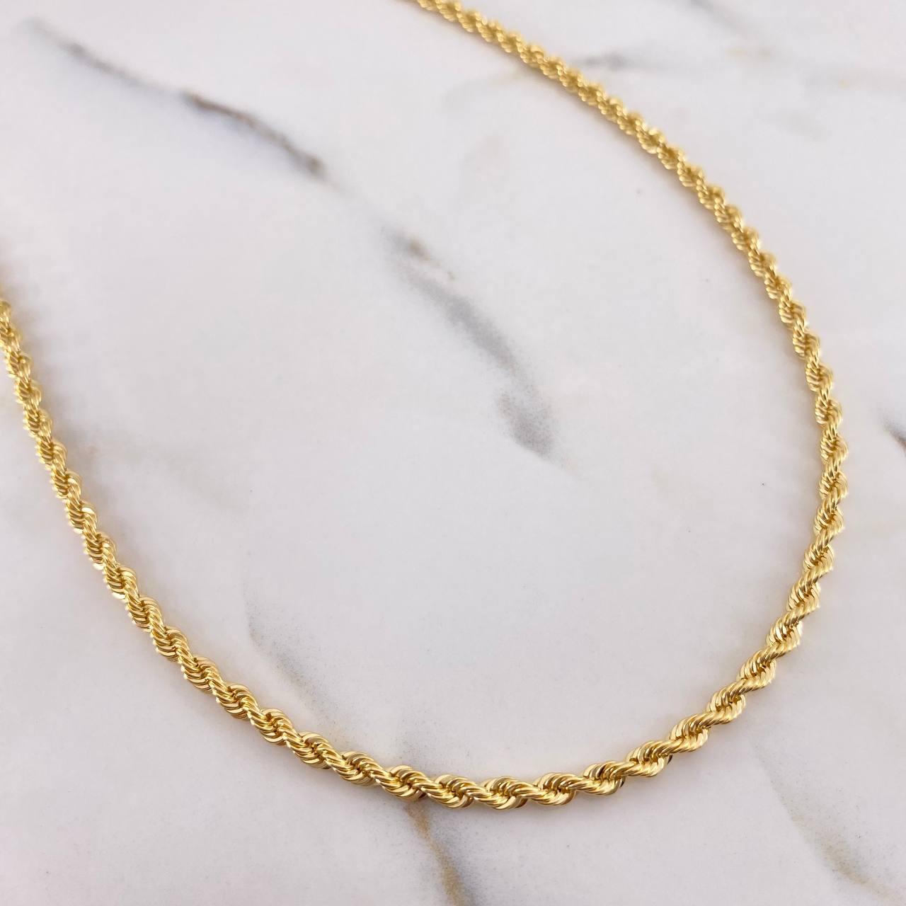 Rope Chain 8.1gr / 60cm / 2.9mm Yellow Gold +3 18K &