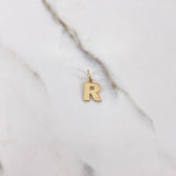 Pendant Letter R 1.35gr / Polished Yellow Gold $