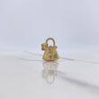 Pendant Bag 1.7gr / 2cm / Yellow Gold Stamped $