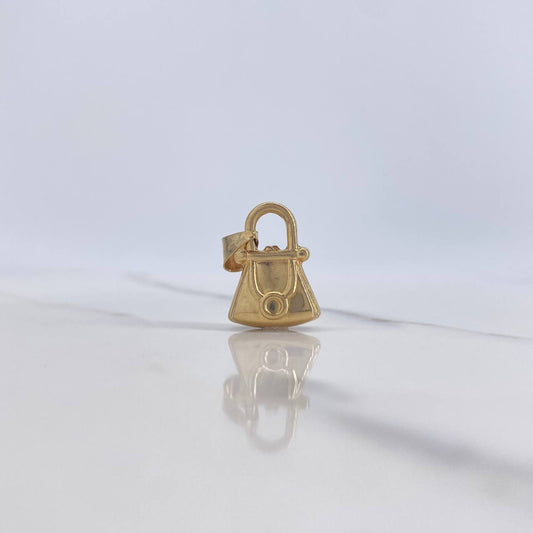 Pendant Bag 1.7gr / 2cm / Yellow Gold Stamped $