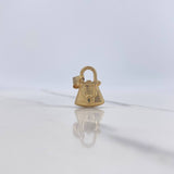 Pendant Bag 1.7gr / 2cm / Yellow Gold Stamped $