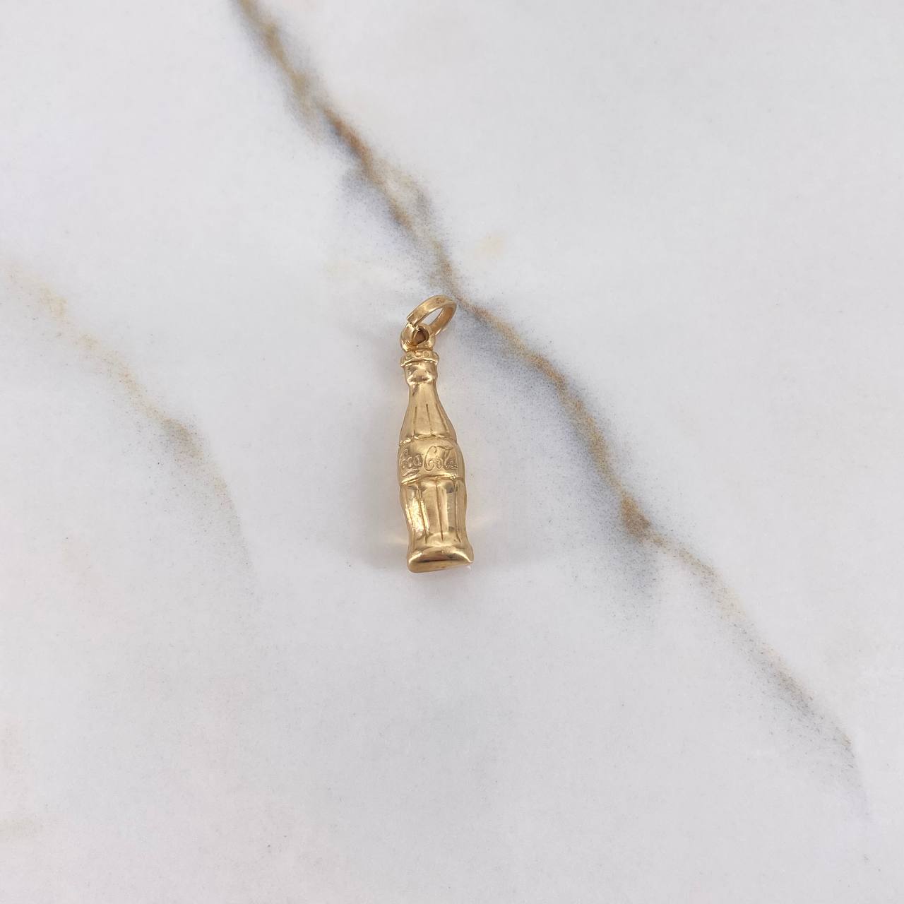 Pendant Soda 1.8gr / 2.6cm / Yellow Gold $