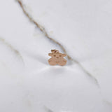 Pendant Bear Ts 1gr / 2.5cm / Smooth Rose Gold $