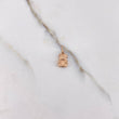 Pendant Teddy Bear 0.5gr / 1.5cm / Smooth Rose Gold $