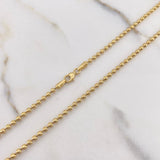 Military Chain 9.3gr / 45cm / 1.95mm Beads Diamond Cut Yellow Gold +3 $
