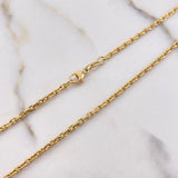 Classic Link Chain 9.95gr / 50cm / 2mm Yellow Gold +3 $