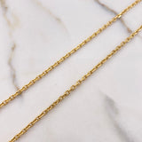 Classic Link Chain 9.95gr / 50cm / 2mm Yellow Gold +3 $