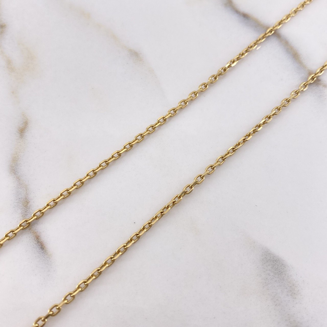 Classic Link Chain 4.9gr / 50cm / 1mm Yellow Gold +3 $