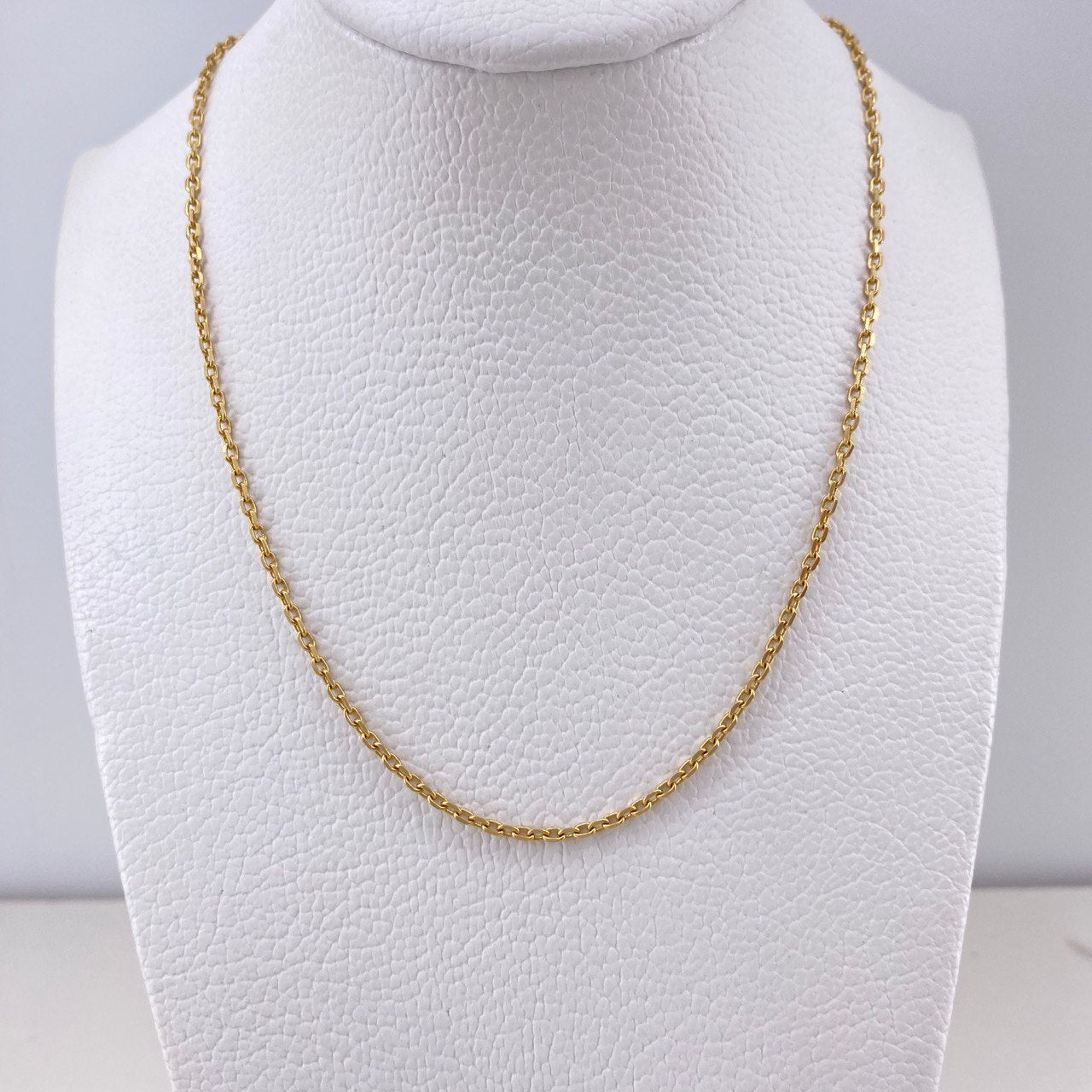 Classic Link Chain 4.9gr / 50cm / 1mm Yellow Gold +3 $