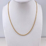Classic Link Chain 4.9gr / 50cm / 1mm Yellow Gold +3 $