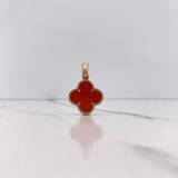 Pendant Clover 5.2gr / 2.7cm / Agatha Yellow Gold &