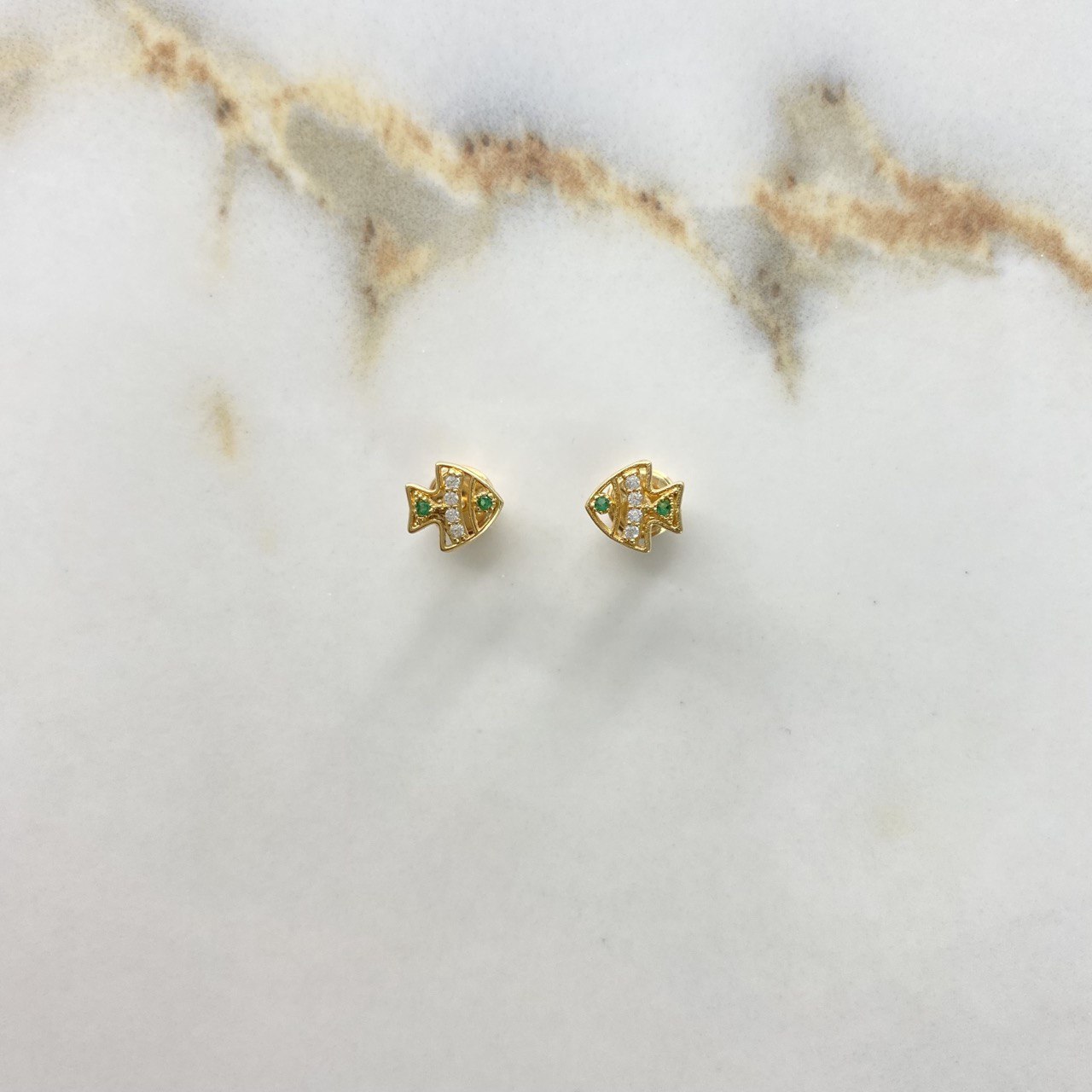 Topos Pez 0.8gr / Circones Blancos Verde Oro Amarillo &