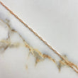 Paperclip Chain 2.4gr / 55cm / 2.45mm Rose Gold +3 &