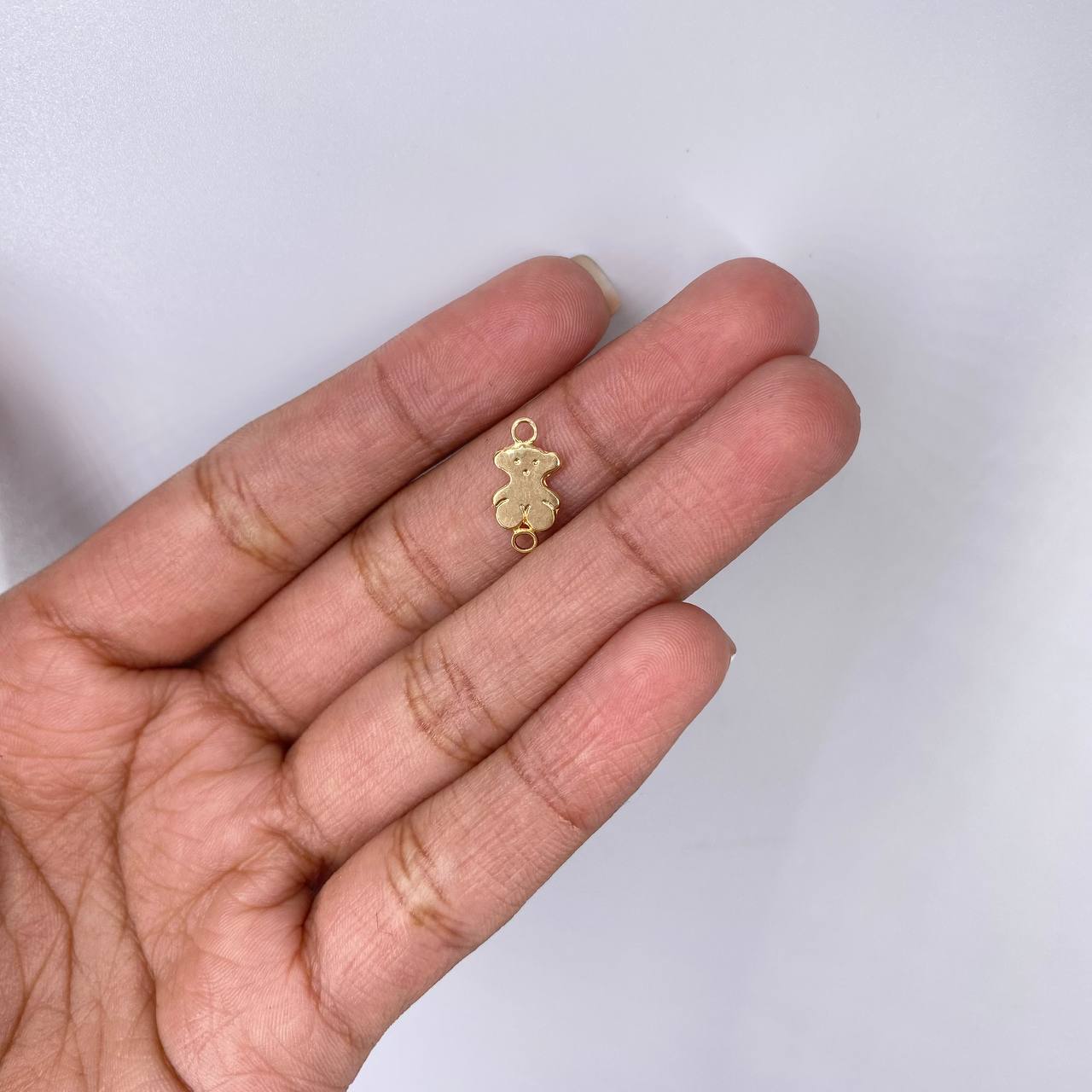 Charm Bear Ts 0.6gr / 1.5cm / Yellow Gold $