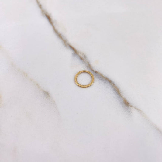 Charm Circle 0.35gr / 1cm / Yellow Gold $