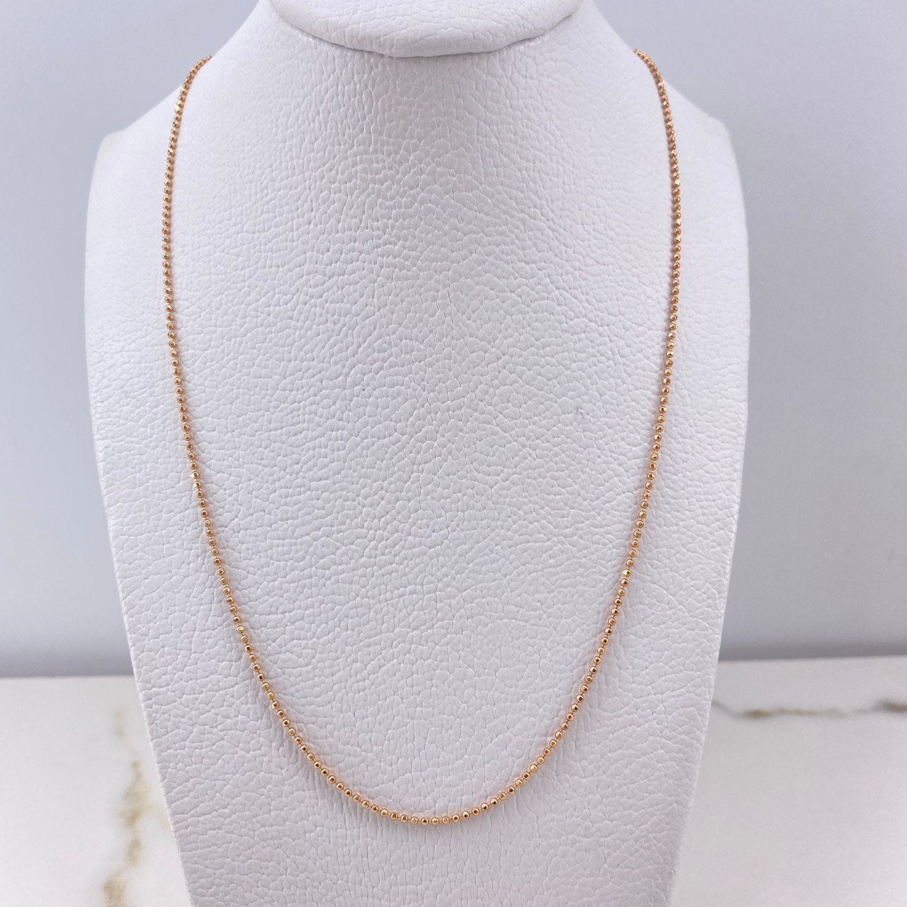 Military Chain 3.45gr / 60cm / 0.9mm Rose Gold +3 $