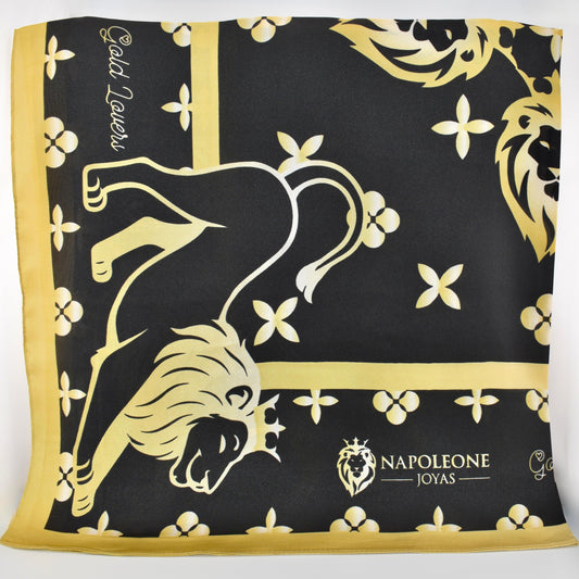Gold Lovers Scarf – Golden Lions