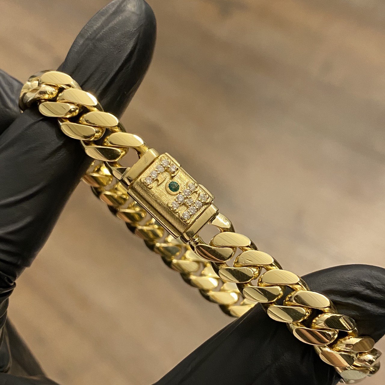 Bracelet with Lobster Claw Box Custom Piece Made to Order 35gr