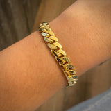 Bracelet with Lobster Claw Box Custom Piece Made to Order 35gr