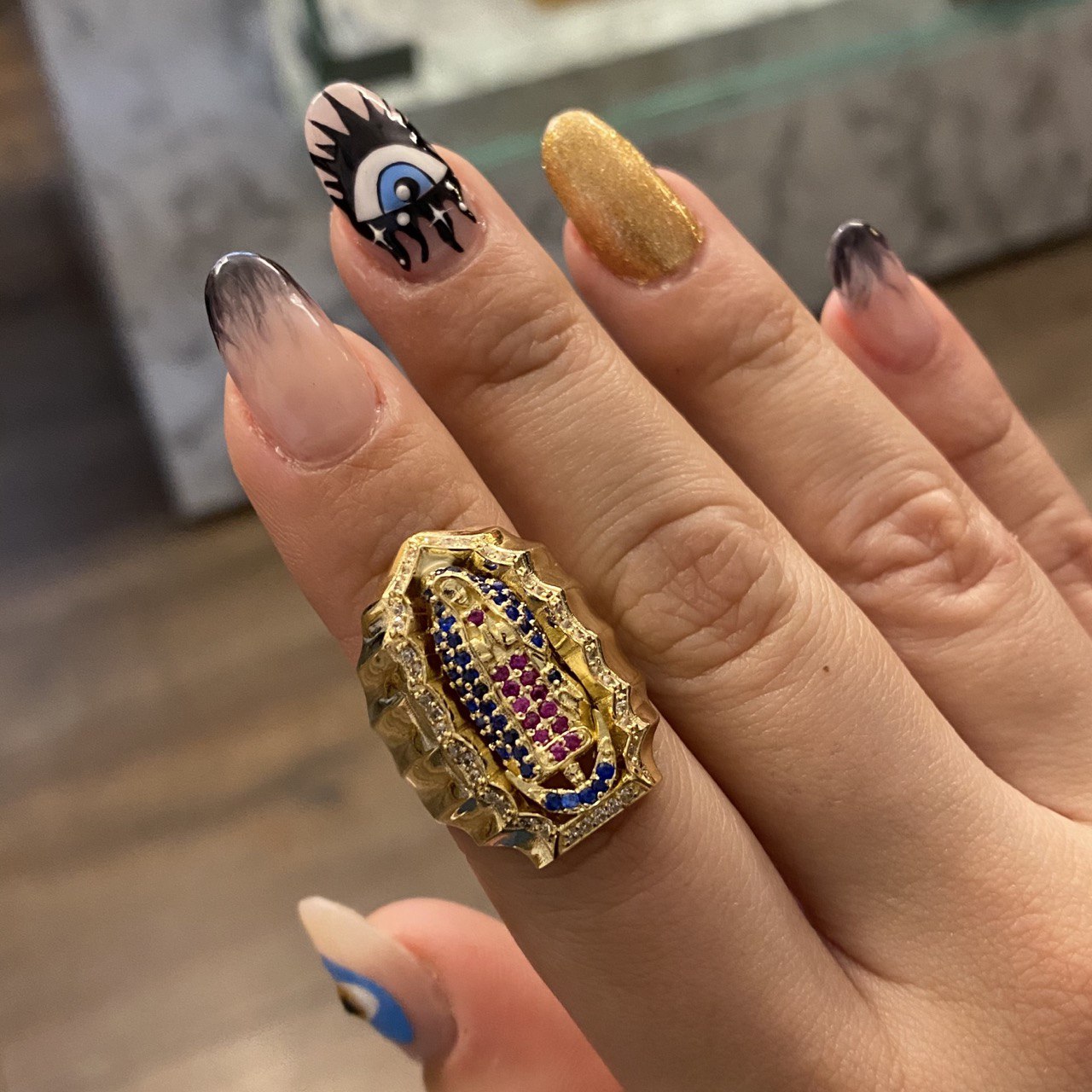 Anillo Virgen Guadalupe por Fabricacion Bajo Pedido 20gr