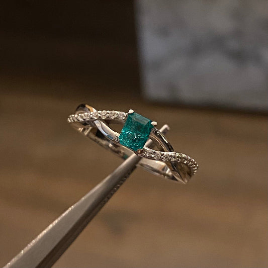 Solitaire Ring by Custom Manufacturing Made to Order 4.0gr