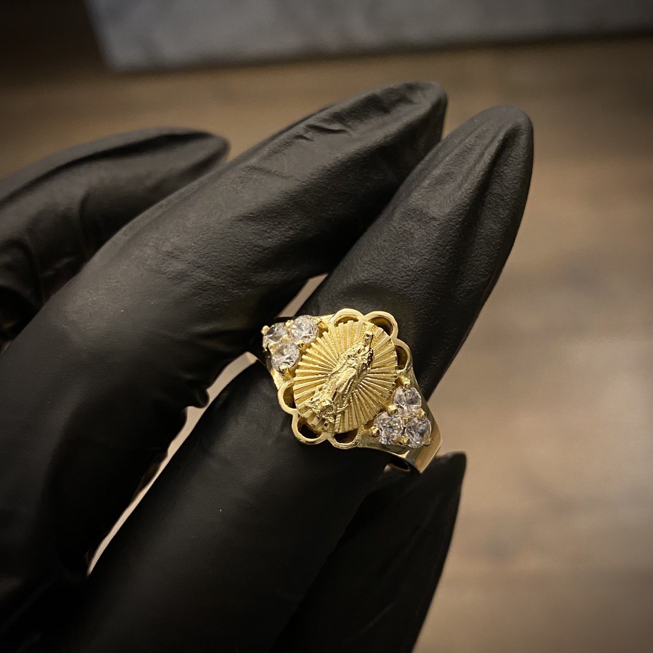 Virgin Guadalupe Ring by Custom Made to Order 10gr