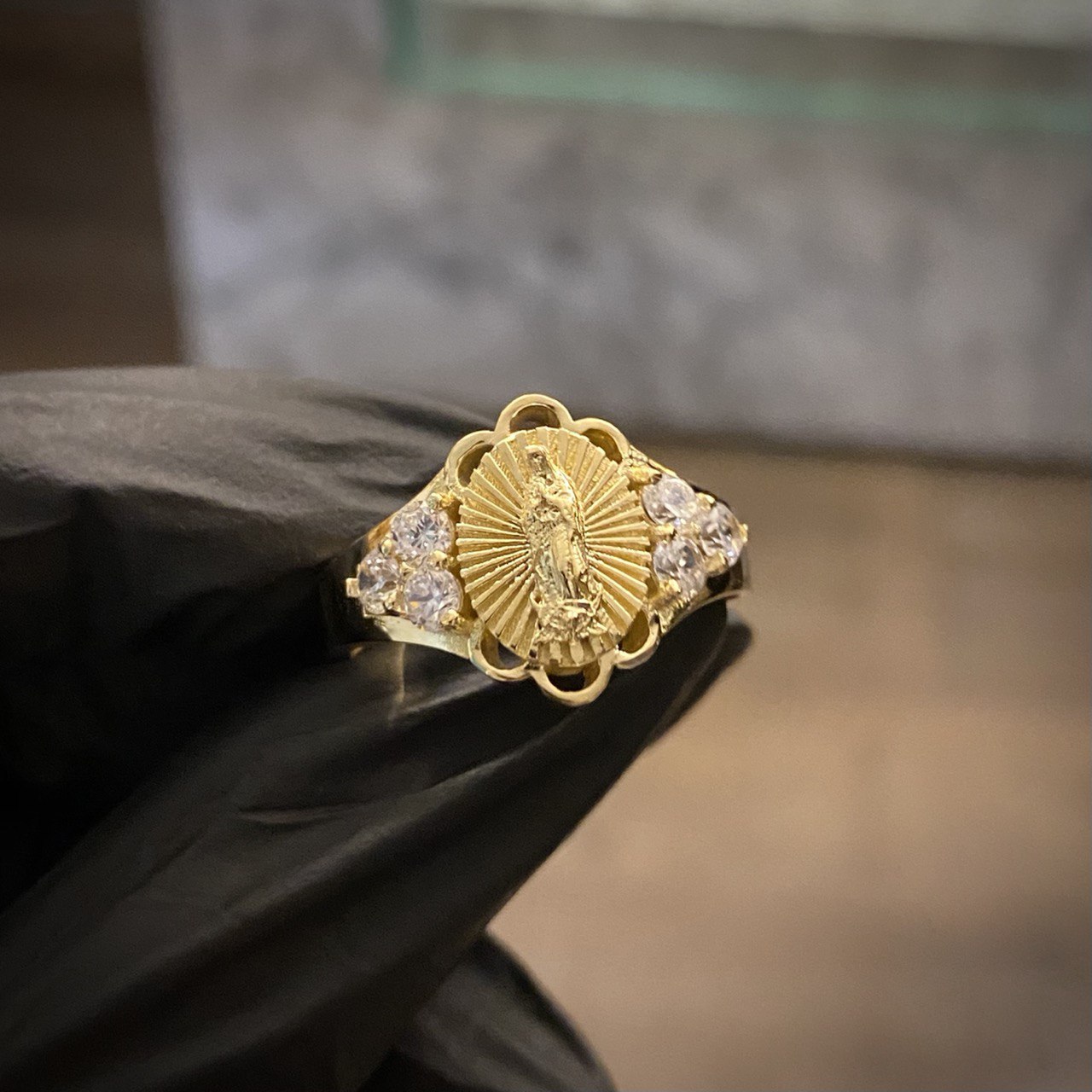 Virgin Guadalupe Ring by Custom Made to Order 10gr