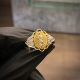 Virgin Guadalupe Ring by Custom Made to Order 10gr