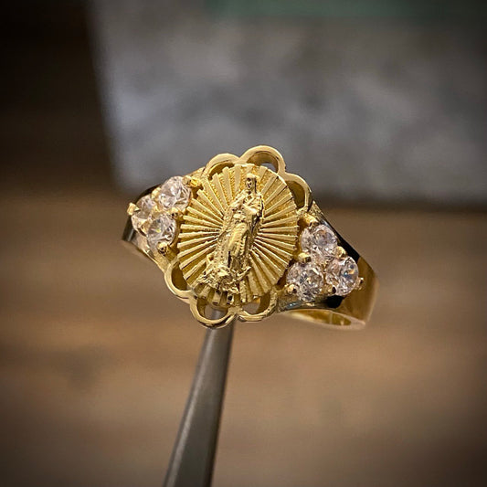 Virgin Guadalupe Ring by Custom Made to Order 10gr