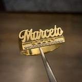 Ring Name by Custom Made to Order 7gr