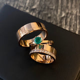 Wedding rings bands by Custom Made to Order 17gr Solitaire
